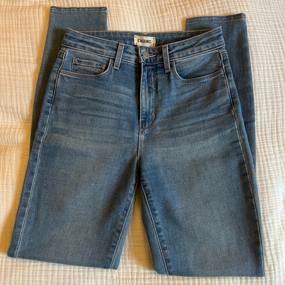 L’Agence Ultra high rise skinny jeans